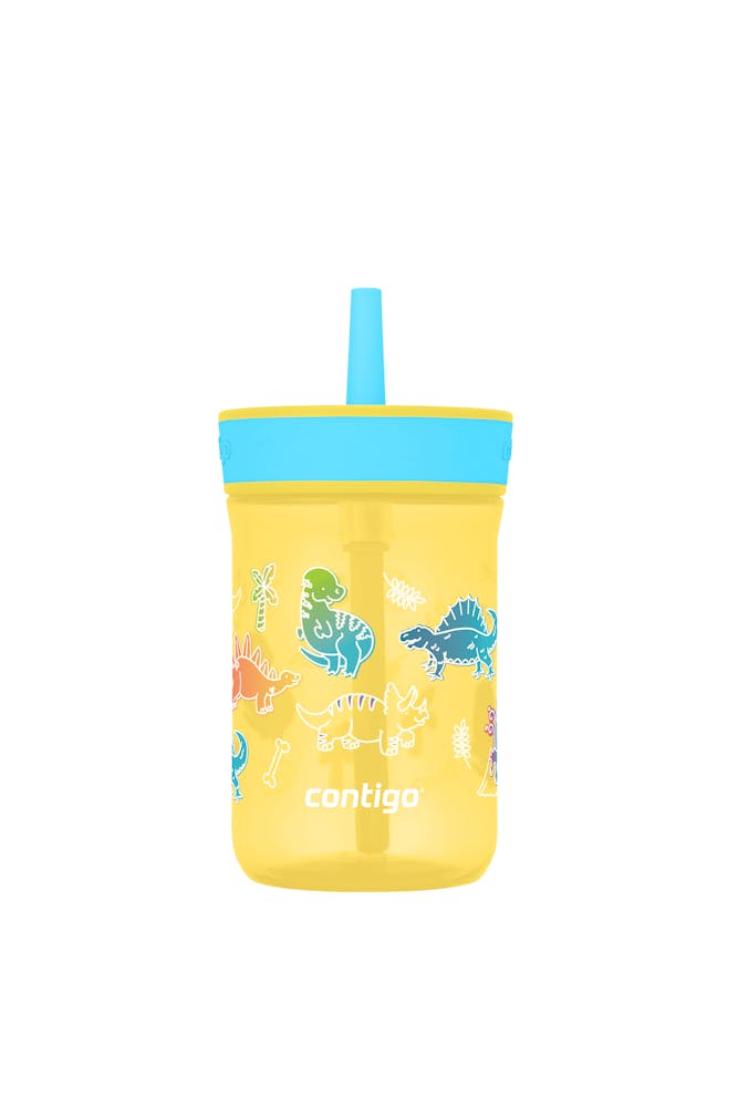 Kids’ Leighton Straw Tumbler with Spill-Proof Leak-Proof Lid, 14oz M5