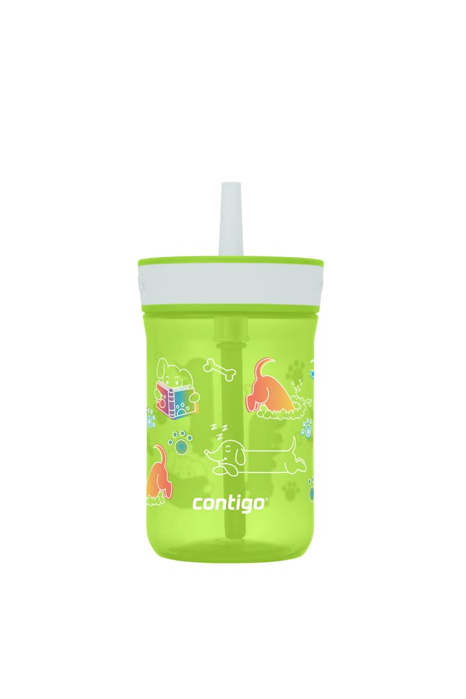 Kids’ Leighton Straw Tumbler with Spill-Proof Leak-Proof Lid, 14oz M5